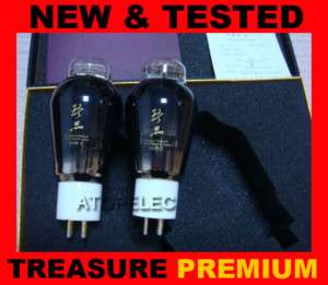 2pcs Matched Premium ShuGuang TREASURE Tubes 300B Z  