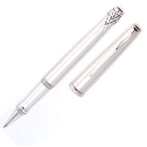 Waterford Lismore Silver Plated Rollerball Pen  W207 SIL 