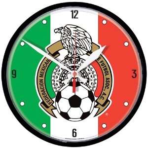  Wincraft Mexican National Soccer Round Clock Sports 