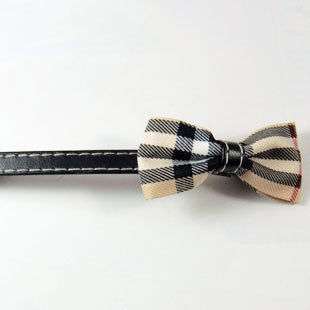 Gift Girl Beige Ribbon Bow Bowknot Long Barrette Clip Pin Hair 