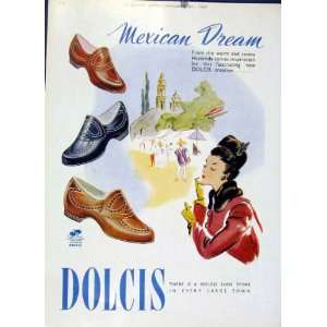 Dolcis Mexican Dream Shoes 1947 Country Life Advert