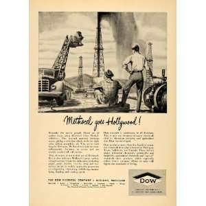  1949 Ad Dow Chemicals Methocel Product Movie Set Camera 