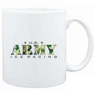  Mug White  US ARMY Ice Racing / CAMOUFLAGE  Sports 