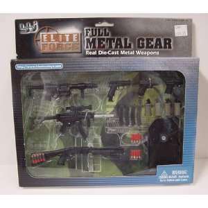   BBI Full Metal Gear Real Diecast Metal Weapons set 2 Toys & Games