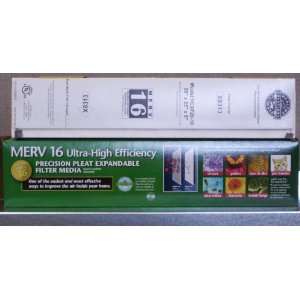  Lennox X8313   MERV 16 Expandable Filter 20 x 25 x 5 