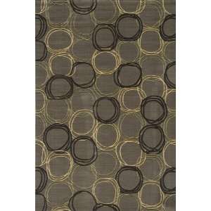  Elements 34 Grey Machine Made Contemporary Wool Rug 8.00 x 