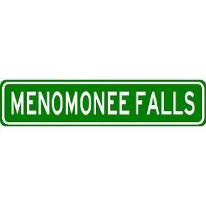  MENOMONEE FALLS City Limit Sign   High Quality Aluminum 