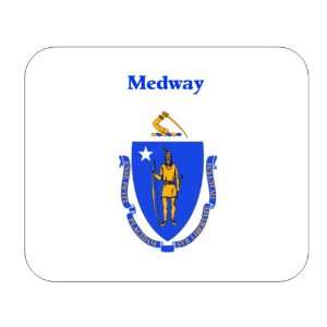  US State Flag   Medway, Massachusetts (MA) Mouse Pad 