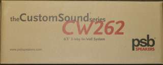 PSB CW262 CUSTOM IN WALL SPEAKERS  