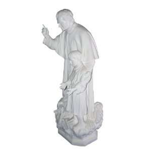  Amedeo Design 1100 1IPW ResinStone Don Bosco Statue, Indoor 