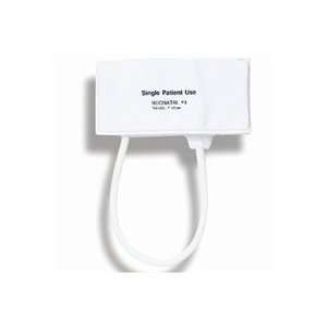  Disposable Single Patient Use Blood Pressure Cuff, Single 