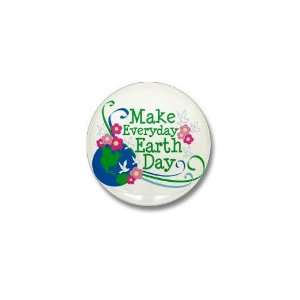  Make Everyday Earth Day Earth day Mini Button by  