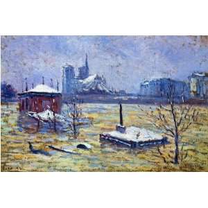Hand Made Oil Reproduction   Maximilien Luce   32 x 22 inches   The 