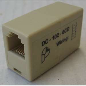   Inline Coupler for Data   Beige   dc 102 6cd   NOT for telephone use