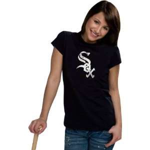   White Sox Womens Distressed Ink My Team Tee