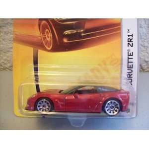  Matchbox Sports Cars Red Corvette ZR1 1/17 Toys & Games
