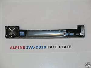 Alpine IVA D310, IVAD310, IVA310 Face Plate FacePlate  