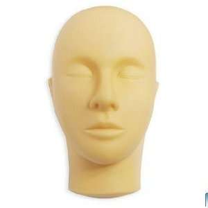   Male Cosmetolgy Soft Rubber Face for Massage Practice 
