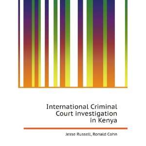  International Criminal Court investigation in Kenya 