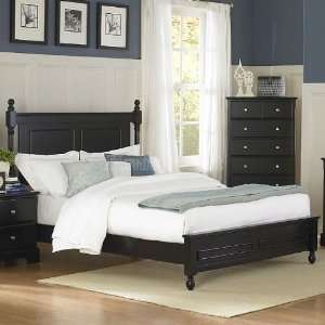  Homelegance Morelle Low Profile Bed (Black) (California 