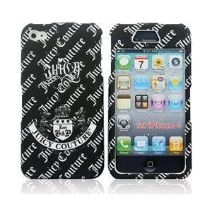   Brand Front & Back Case for iPhone 4 4G Black 