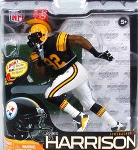 James Harrison NFL 26 McFarlane (Throwback) Exclusive  