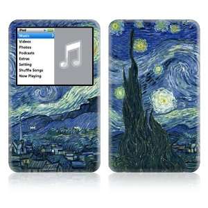  Apple iPod Classic Decal Vinyl Sticker Skin   Starry Night 
