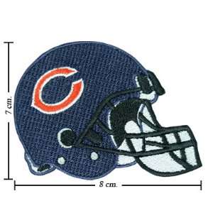  Chicago Bears Helmet Logo Iron On Patches 