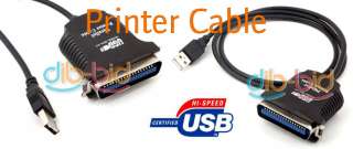 USB to 36 Pin Parallel IEEE 1284 Printer Adapter Cable  