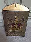 Old World French Chic Crown Metal Wall Pocket
