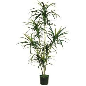  6 Dracaena Marginata Silk Tree w/Pot  Green/Red (case of 