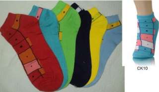 PAIRS MULTI STYLE LOW CUT ANKLE SOCKS 9 11  