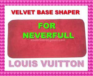 Red Base Shaper Liner For LV Louis Vuitton Neverfull GM  