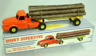 FRENCH DINKY TOYS 897 WILLEME LOG LORRY MINT BOXED  