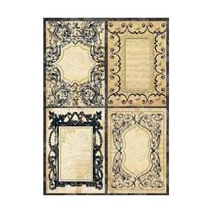  X12 Baroque Frames Postcards; 5 Items/Order Arts, Crafts & Sewing