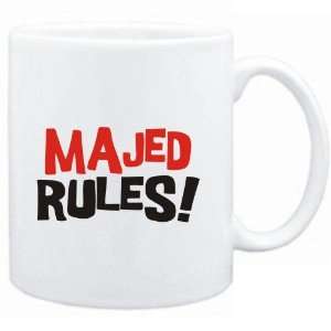  Mug White  Majed rules  Male Names