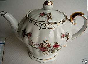 Lipper and Mann, Pompadour Rose, China, Tea Pot  
