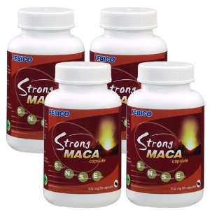 FEBICO Strong MACA  STRENGTH, NUTRITION, & ENERGY 500mg, 240 capsules