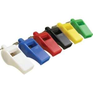  Acclaim Plastic Whistles Assorted Colors Quanity 12 