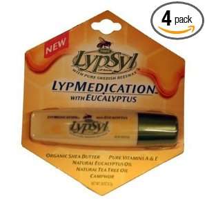  Lypsyl Lypmedication Lip Balm, Eucalyptus .30 Oz (Pack of 