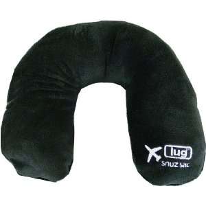  Midnight Black Lug Snuz Sac   U shape blanket and pillow 
