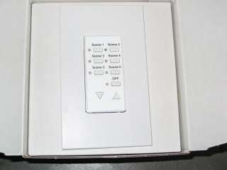 LEVITON MN00C 1LW WHITE 6 SCENE MONET /MURAL CONTROLLER  