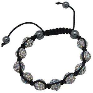 Crystal Ball bracelet by GlitZ JewelZ ©   Aurora Iced balls   fits 