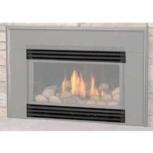   Fireplaces GI 1LK Black Upper and Lower Louvres