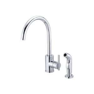Danze Low Lead Single Handle High Rise Kitchen Faucet W/ Spray D401558 