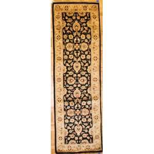  2x8 Hand Knotted Sultan Abad Pakistan Rug   83x27