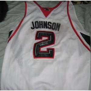 Joe Johnson Signed Jersey   Authentic 