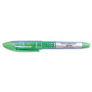  Legacy 15923   Liquid Pen Style Highlighter, Green, 12/Pk 