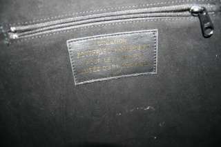 GOTTFRIED HONEGGER Abstract Art Leather Tote Bag  
