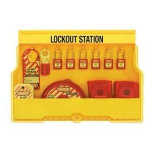   Lock Lockout Station Valve Lockout Devices W/410Red X 